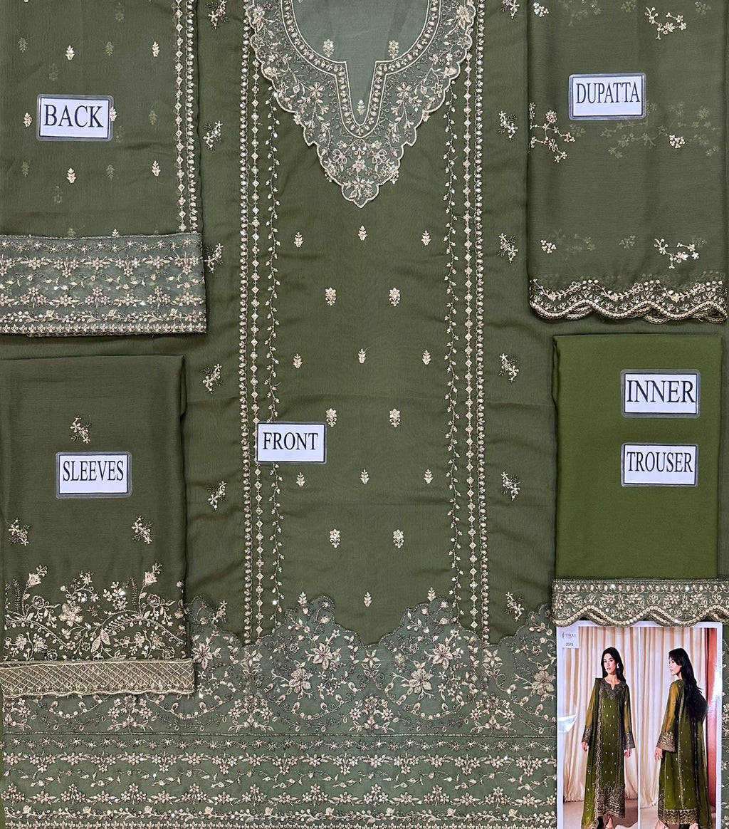 Azure LUXURY CHIFFON COLLECTION