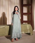 AZURE CHIFFON EMBROIDERED COLLECTION