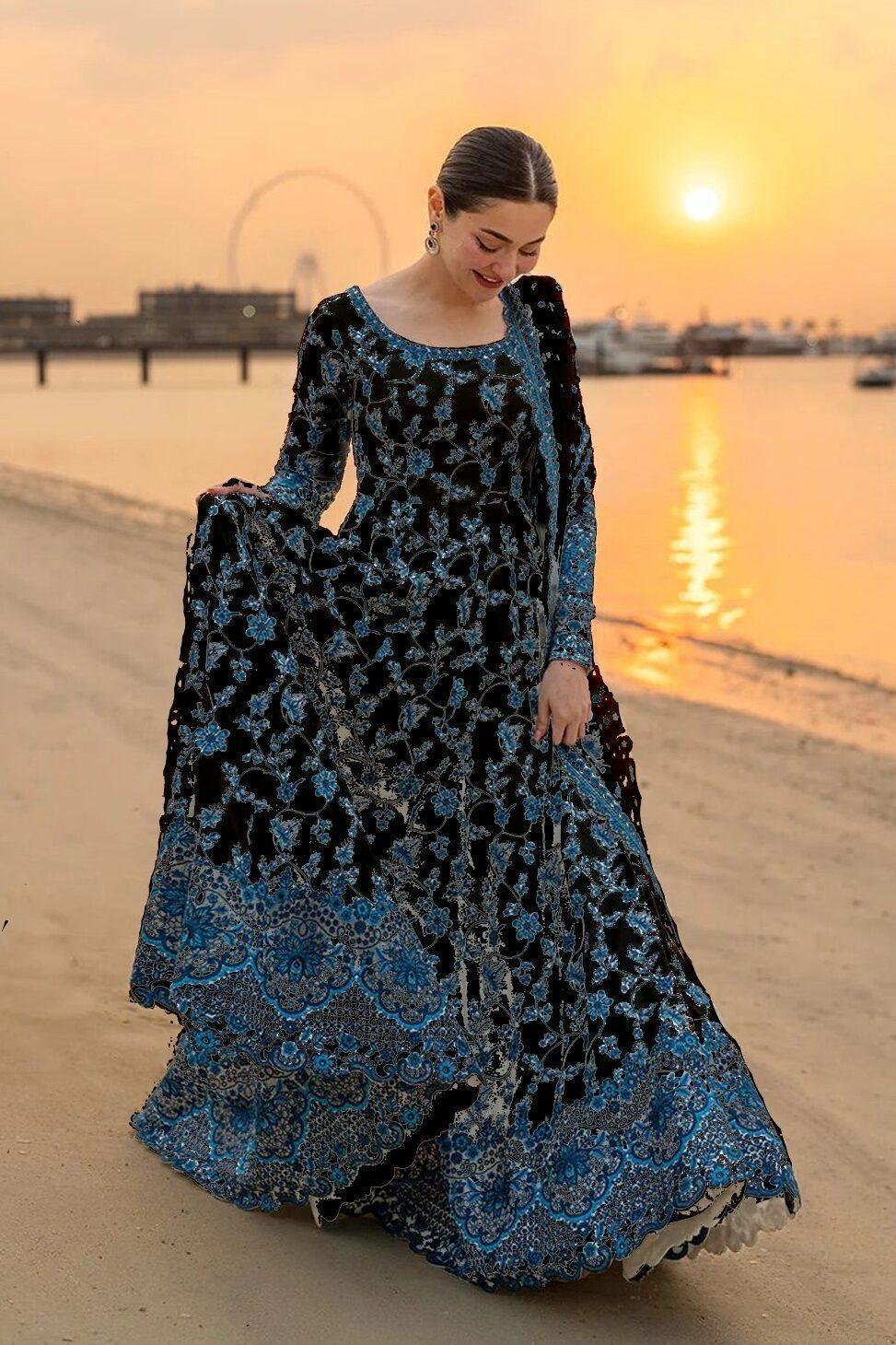 Faiza Saqlain LUXURY CHIFFON FROCK COLLECTION