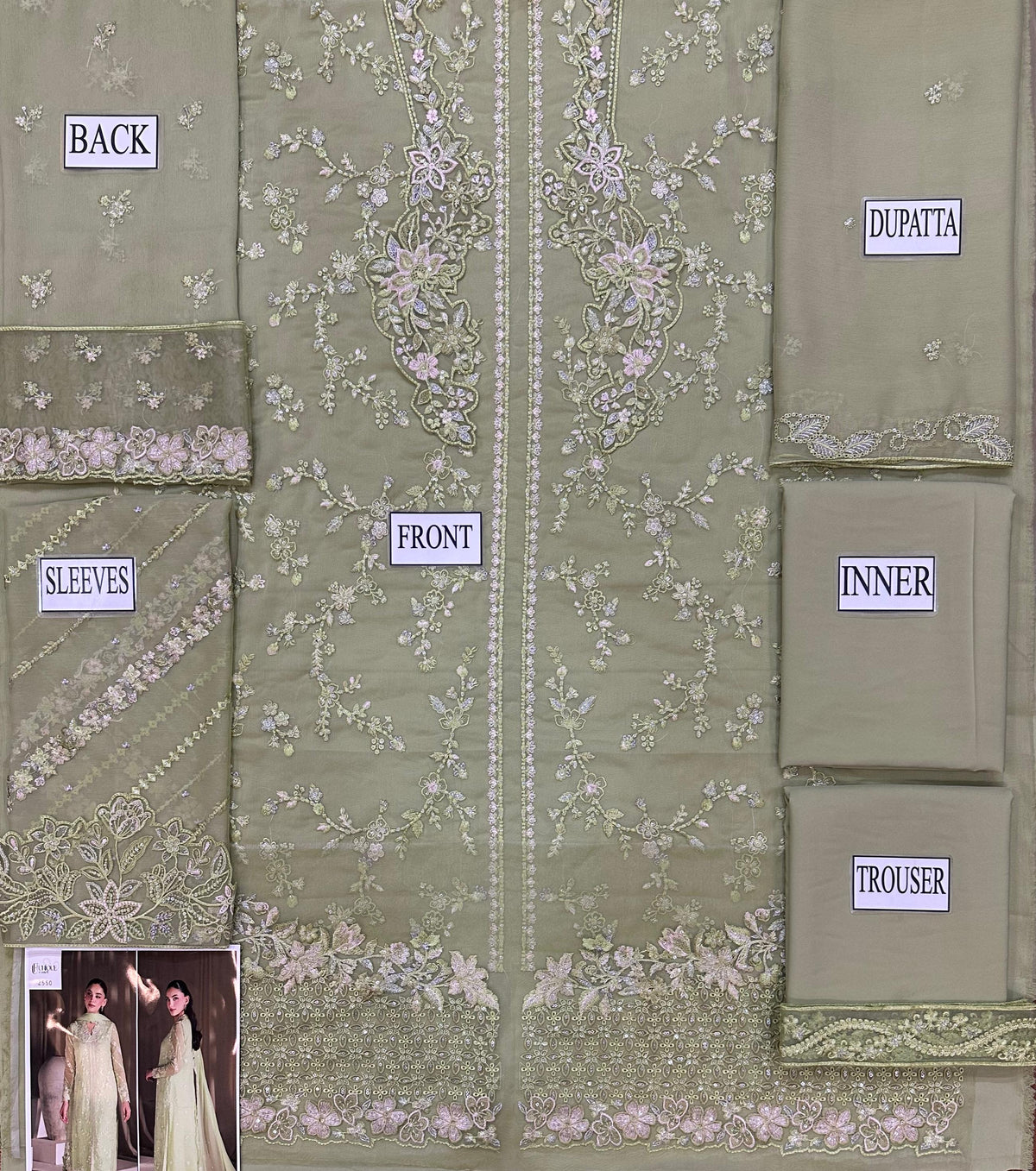 Azure LUXURY CHIFFON COLLECTION