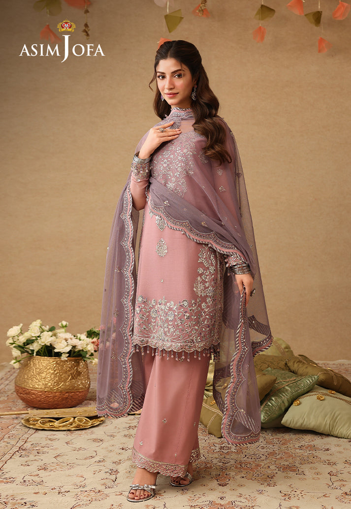 Asim Jofa LUXURY CHIFFON EMBROIDERED COLLECTION