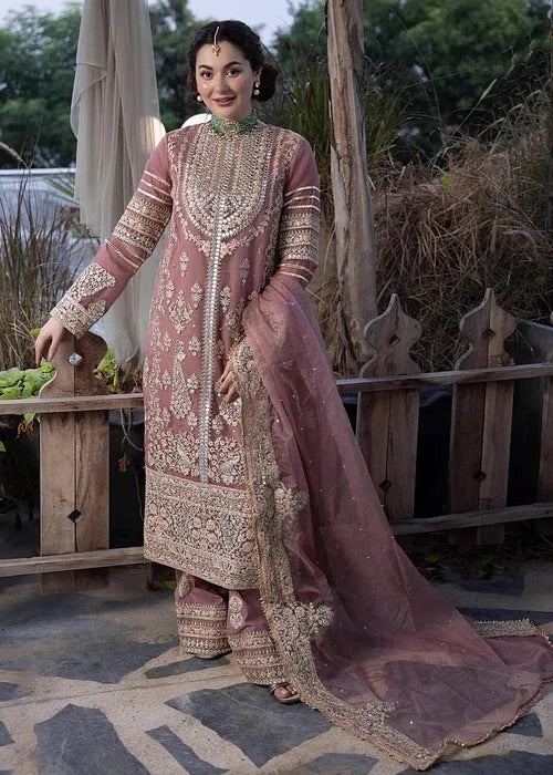 Ali Xeeshan Luxury Wedding Formal Collection- Tea Pink