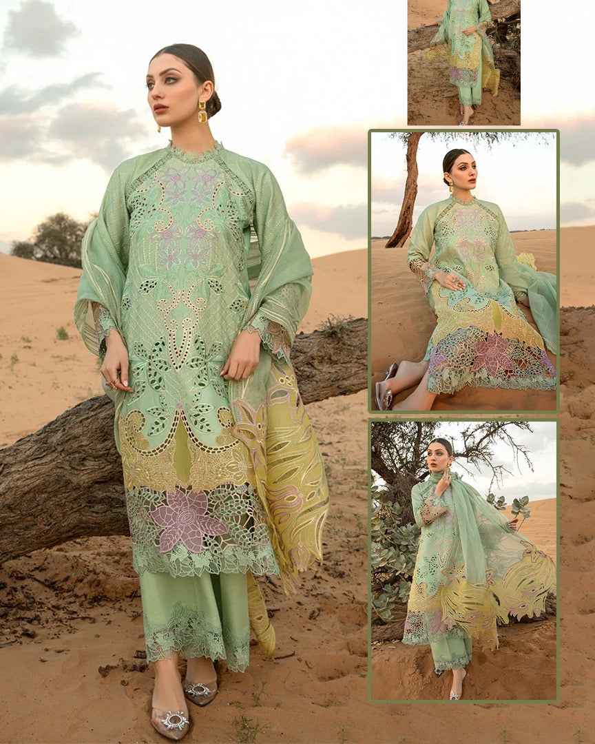 RangRasiya Embroidered Chikankari Luxury Lawn