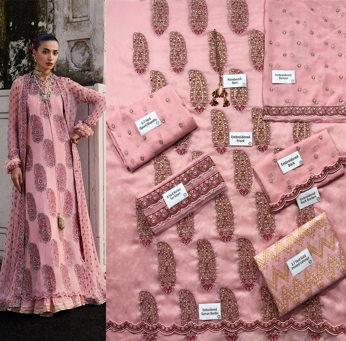 Hussain Rehar LUXURY FORMAL WEDDING GOWN COLLECTION