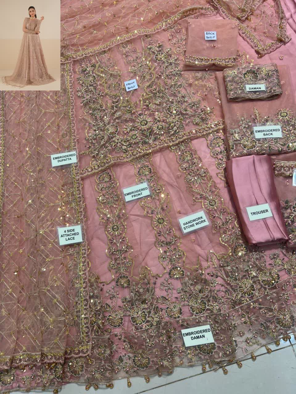 Alizeh BRIDAL MAXY NET & SHALMOZE SILK COLLECTION