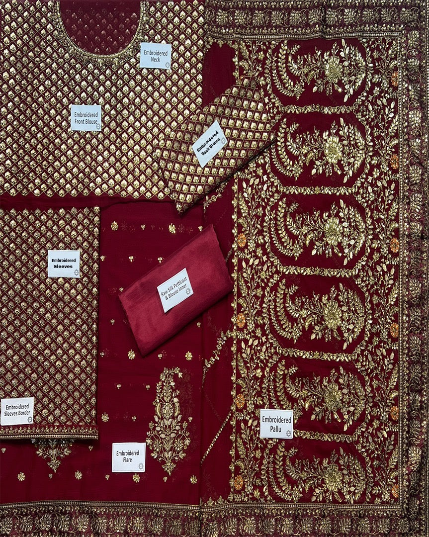 MARIA B LUXURY FORMAL WEDDING SAREE COLLECTION