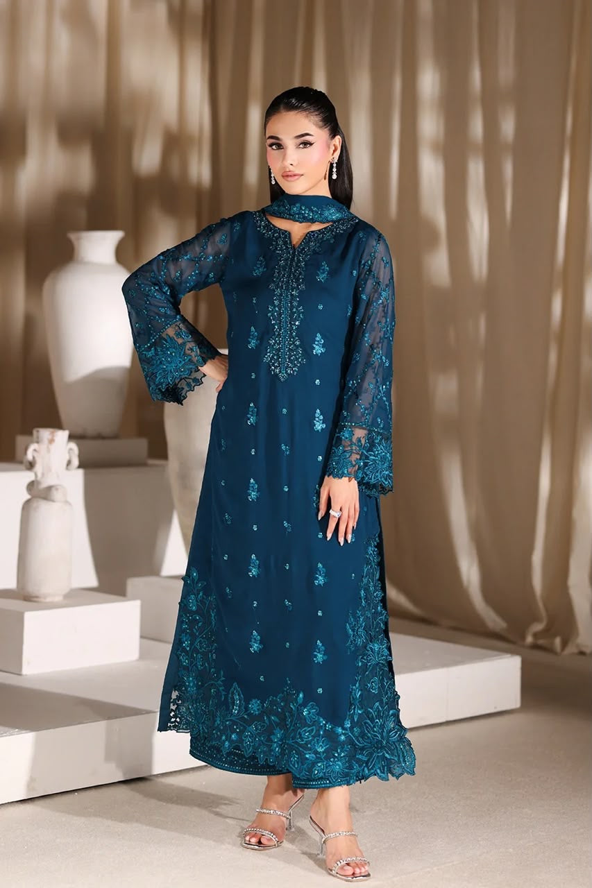 Azure Luxury Chiffon Collection