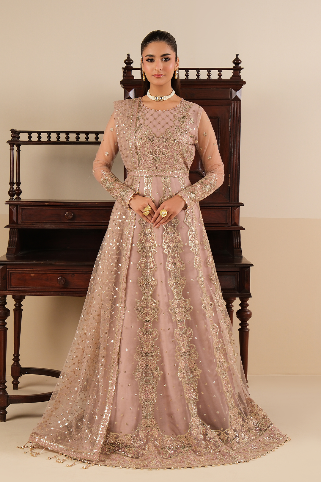 Alizeh BRIDAL MAXY NET & SHALMOZE SILK COLLECTION