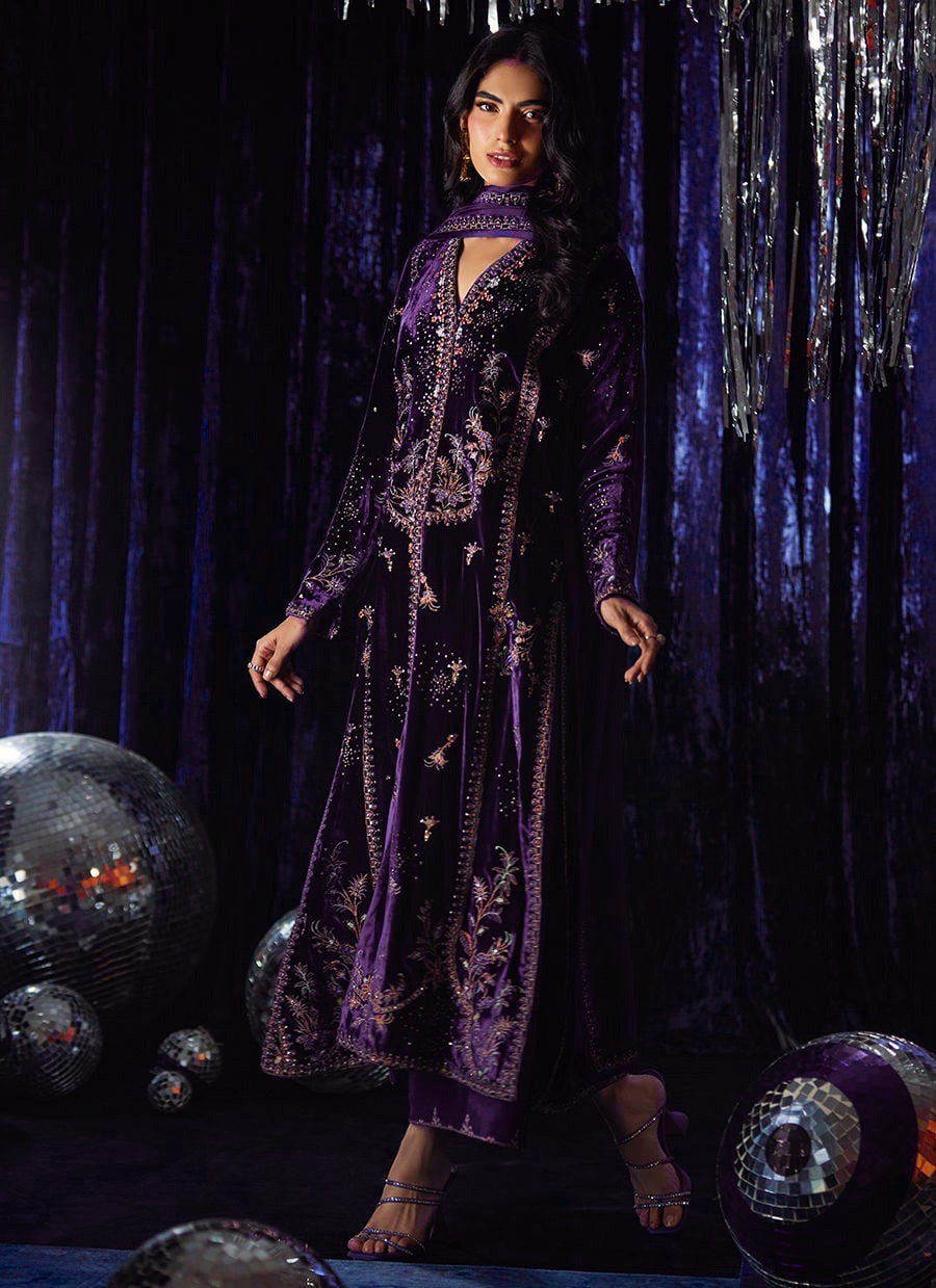 Farah Talib LUXURY FORMAL VELVET WEDDING COLLECTION