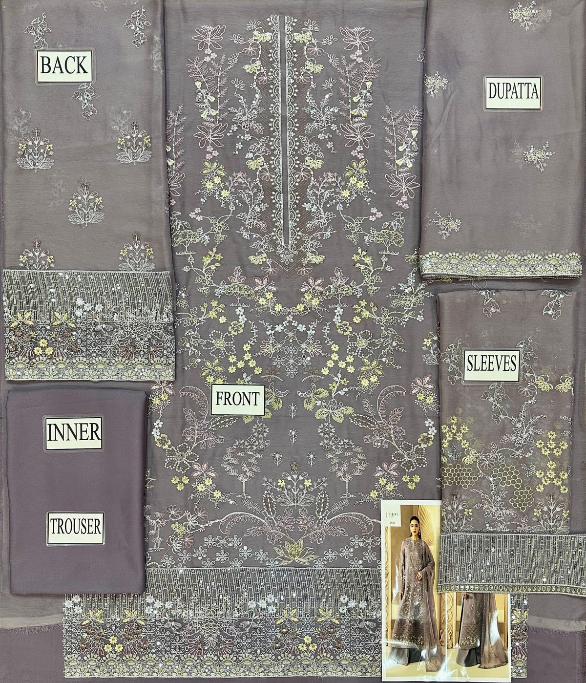 Aurelia LUXURY EMBROIDERED CHIFFON COLLECTION
