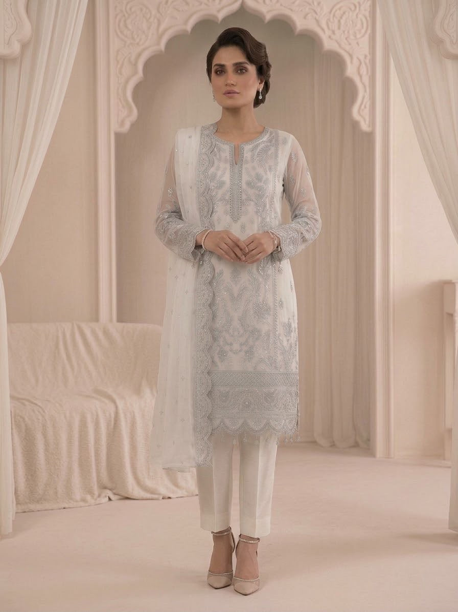 LUXURY EMBROIDERED CHIFFON COLLECTION