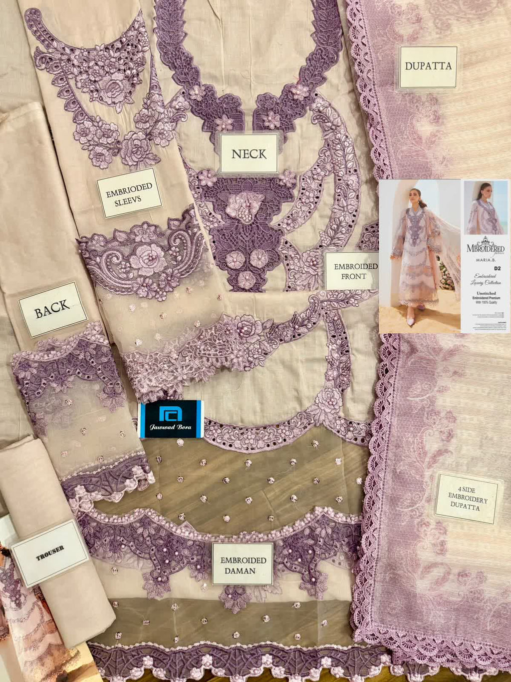 Maria B LUXURY COTTON LAWN COLLECTION