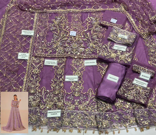 Alizeh BRIDAL MAXY NET & SHALMOZE SILK COLLECTION