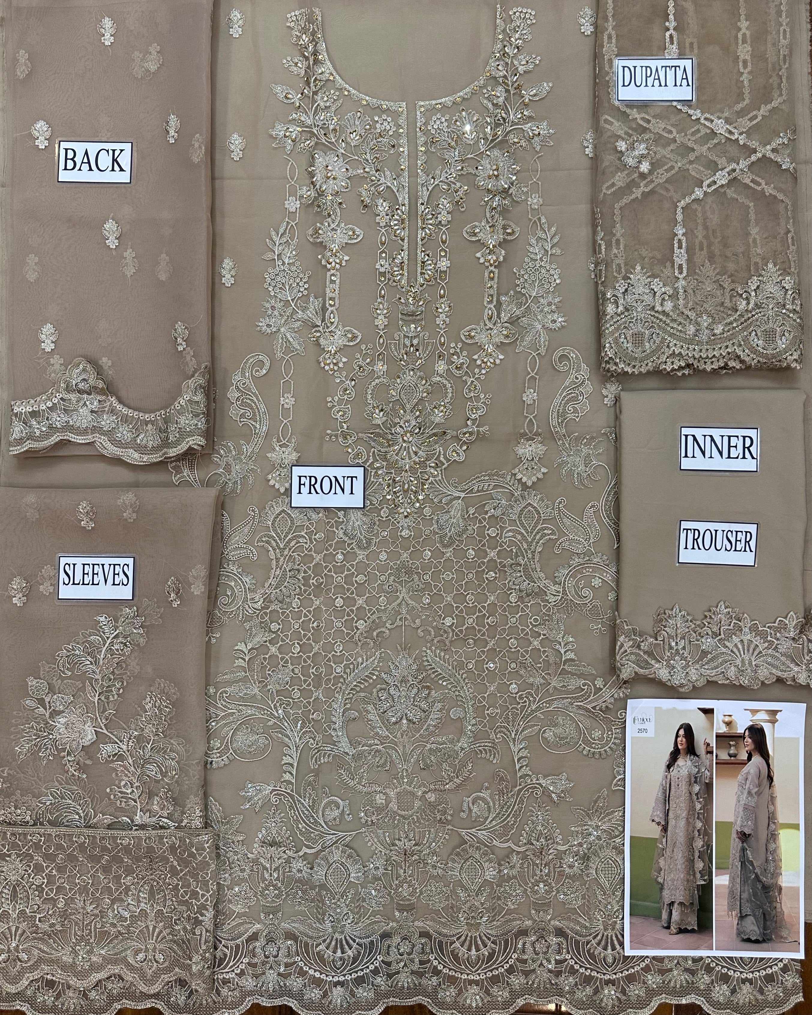 Imrozia Luxury Organza
