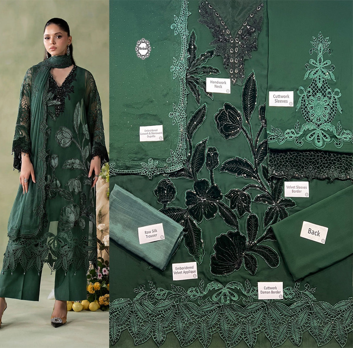 Maria B LUXURY BEMBER CHIFFON FORMAL COLLECTION