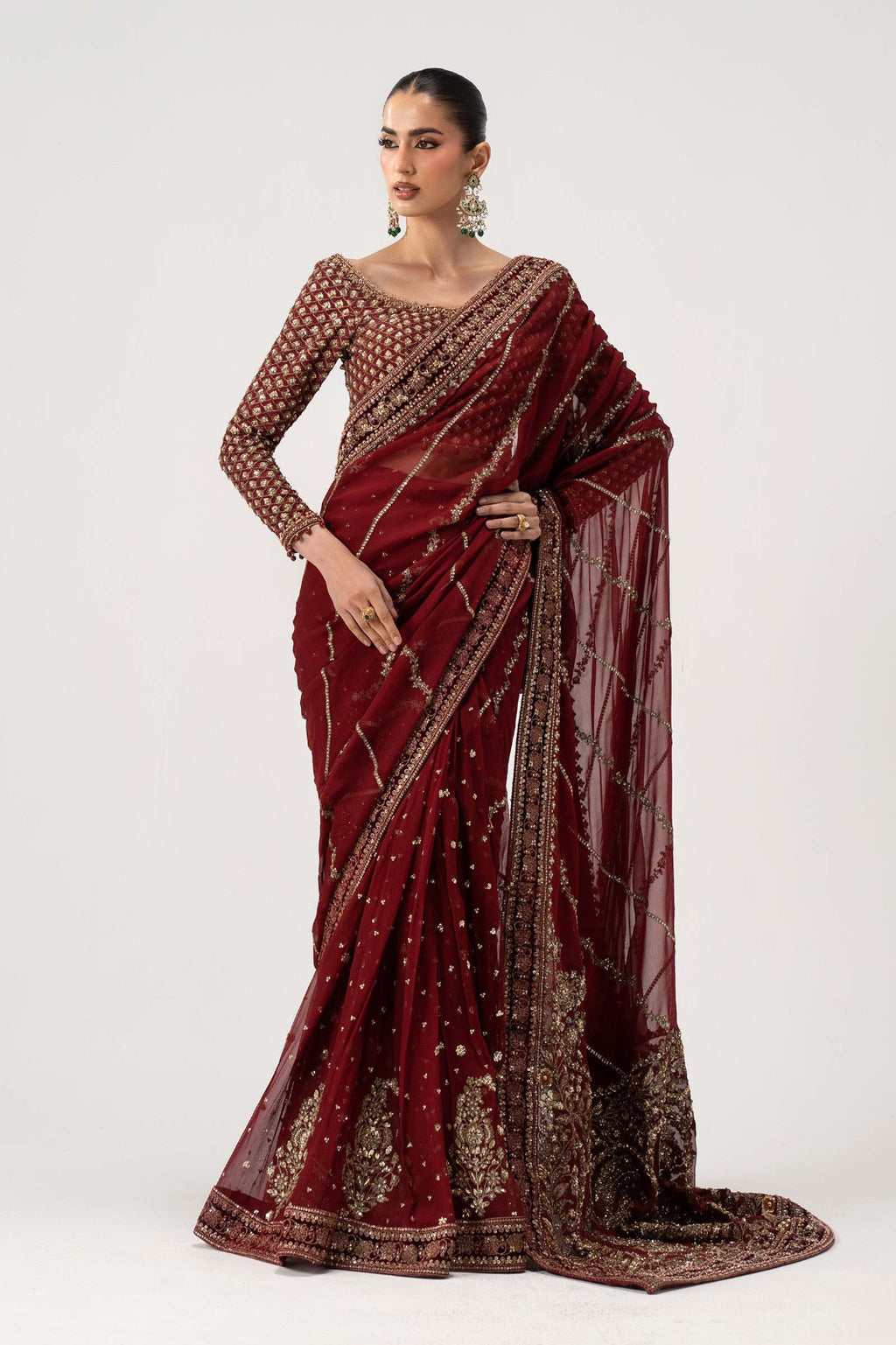 MARIA B LUXURY FORMAL WEDDING SAREE COLLECTION