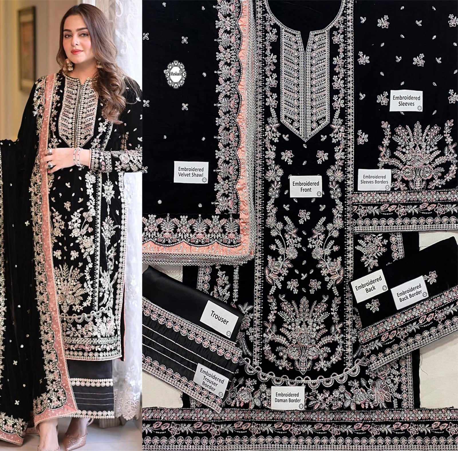 Aneelas LUXURY VELVET WEDDING COLLECTION