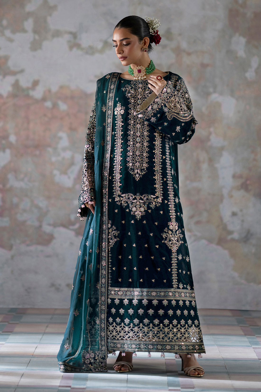 EMAN ADEEL VELVET COLLECTION 2024