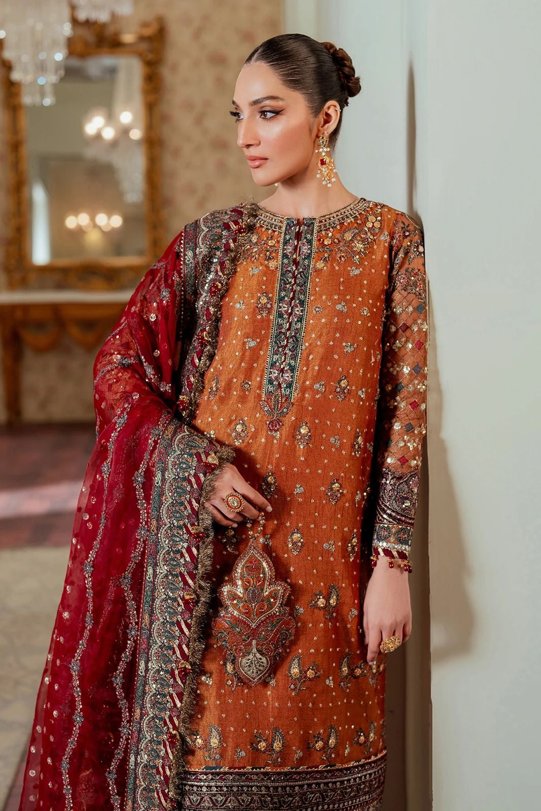 Baroque Chiffon Luxury Embroidered Collection