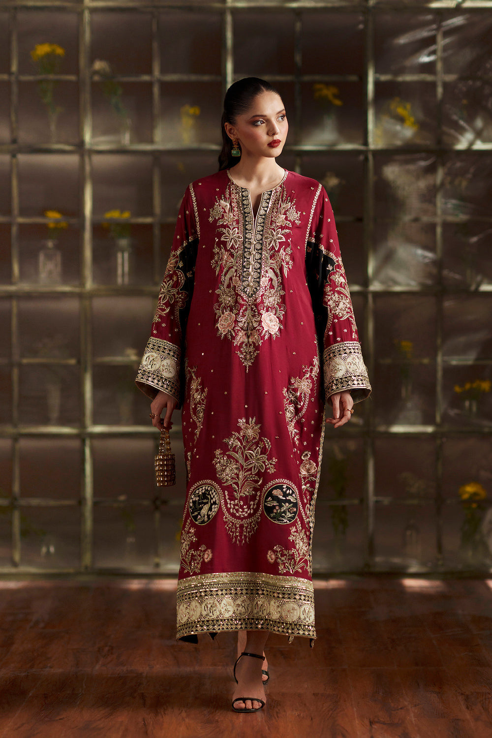 Ethinic Kaftan LUXURY FORMAL RAWSILK COLLECTION