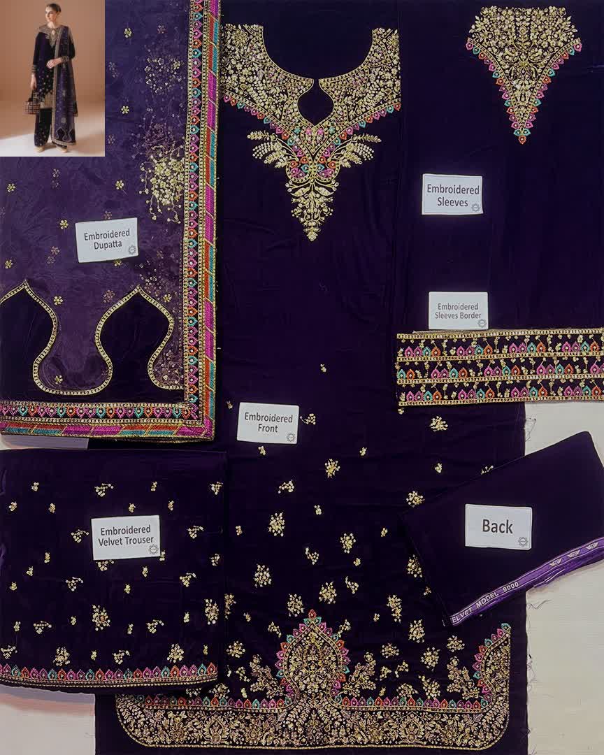 Jazmin LUXURY VELVET WEDDING COLLECTION