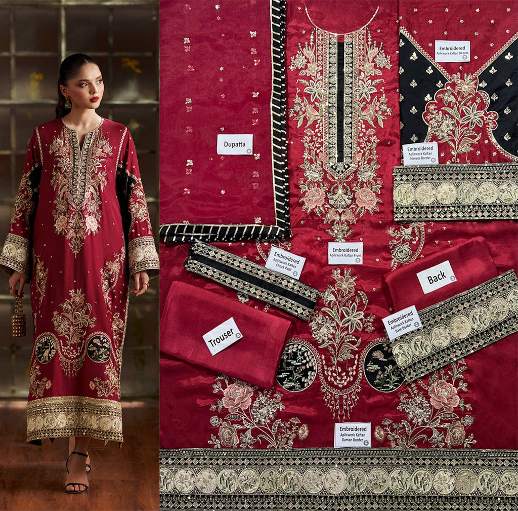Ethinic Kaftan LUXURY FORMAL RAWSILK COLLECTION