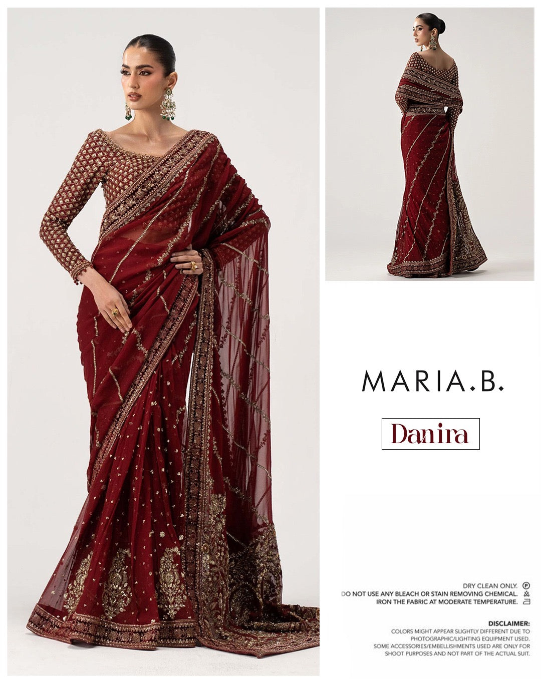 MARIA B LUXURY FORMAL WEDDING SAREE COLLECTION