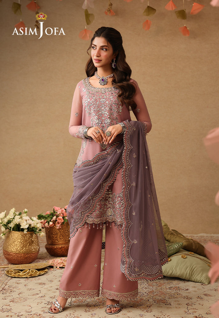 Asim Jofa LUXURY CHIFFON EMBROIDERED COLLECTION