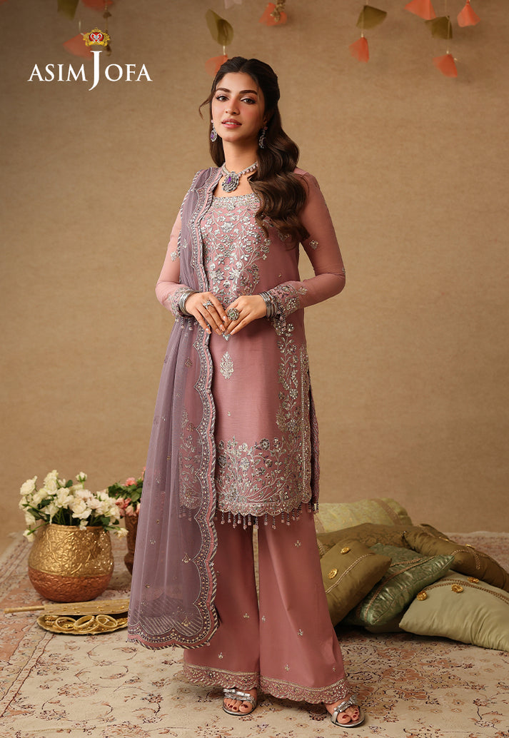 Asim Jofa LUXURY CHIFFON EMBROIDERED COLLECTION