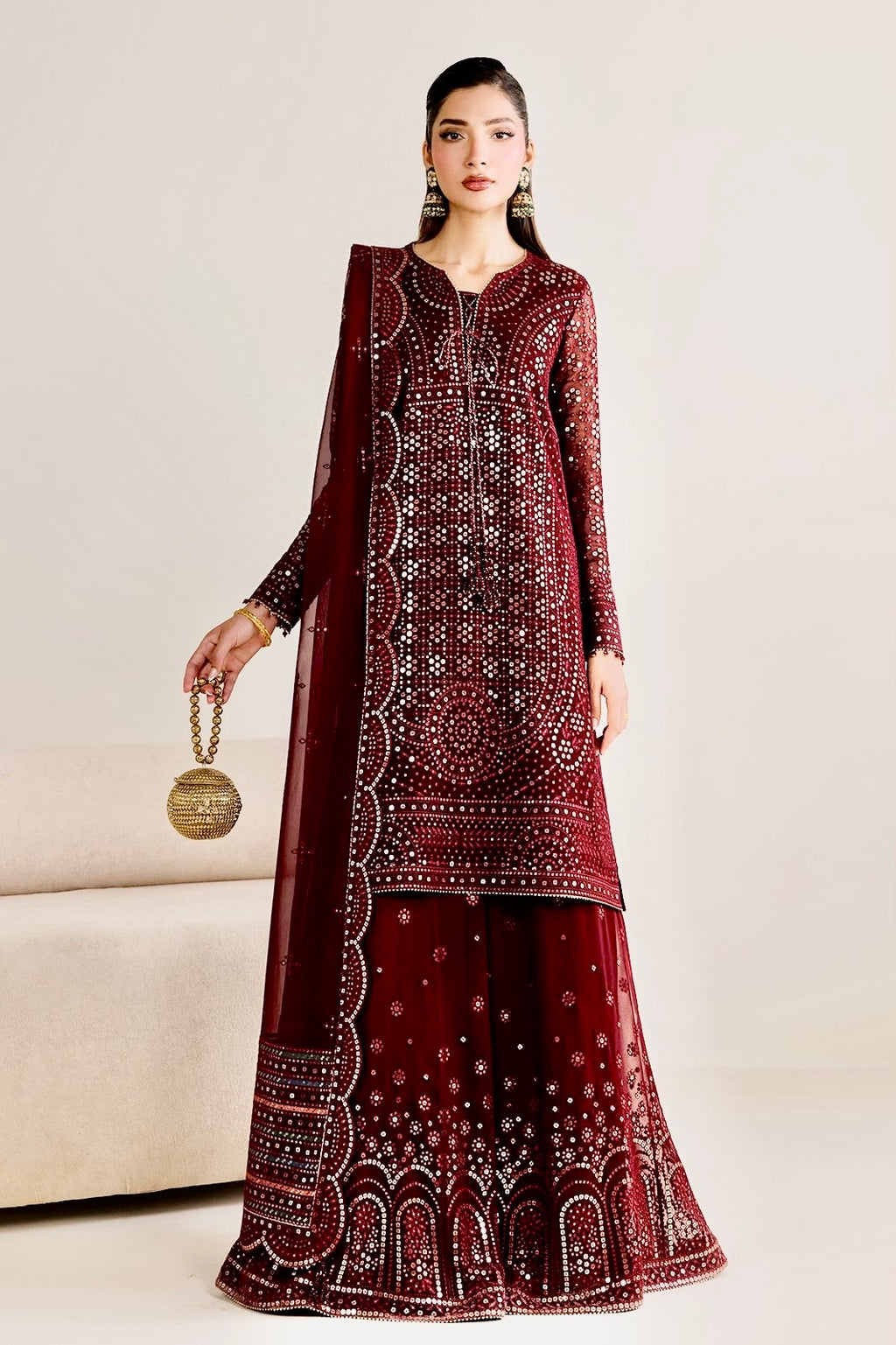 Barooque LUXURY EMBROIDERED CHIFFON COLLECTION