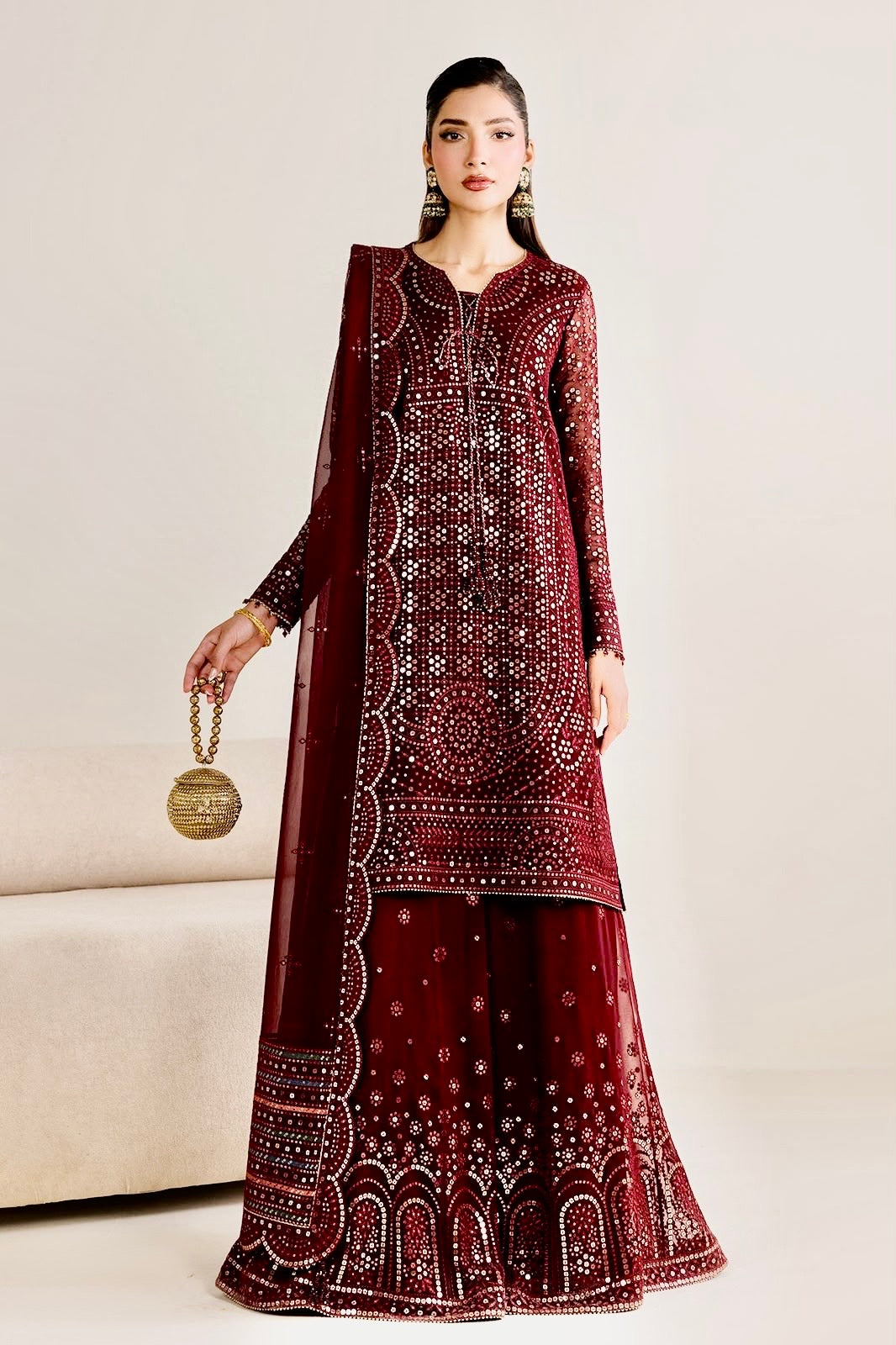 Barooque LUXURY EMBROIDERED CHIFFON COLLECTION