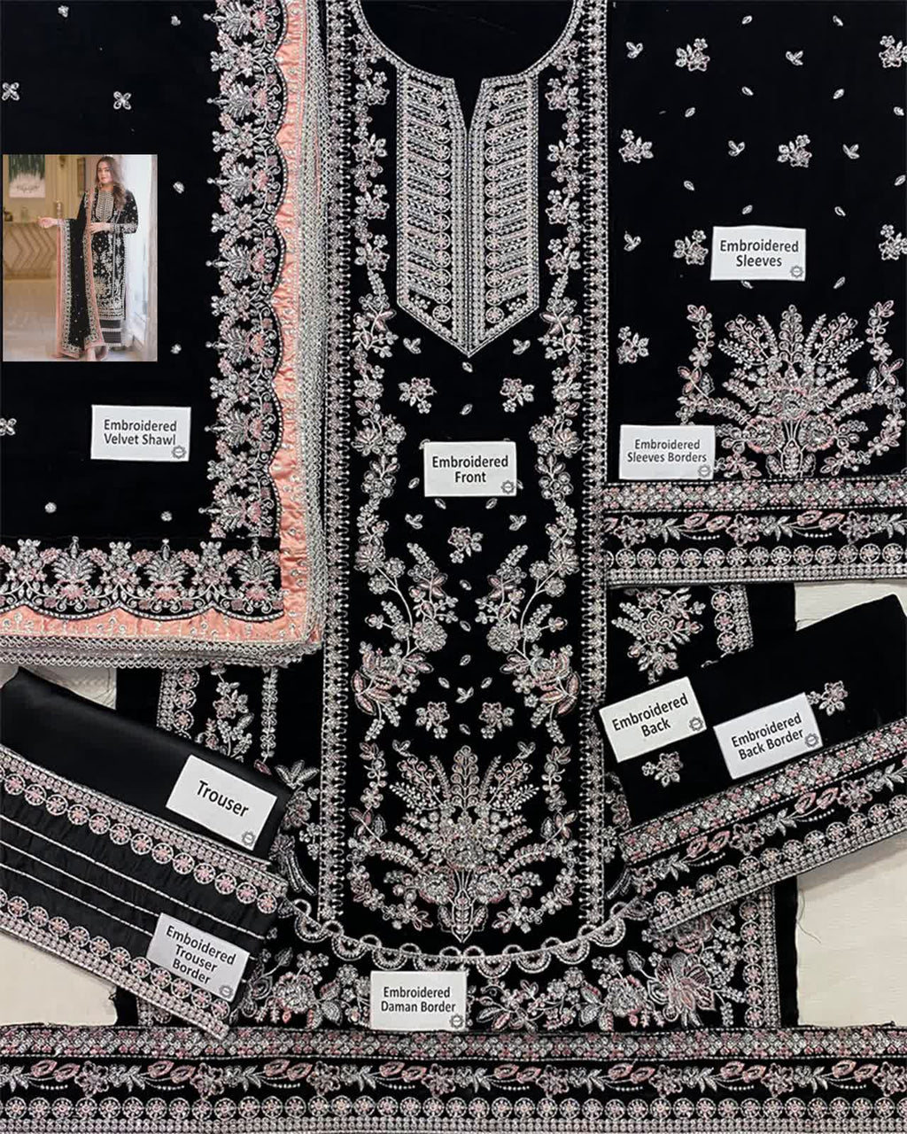 Aneelas LUXURY VELVET WEDDING COLLECTION