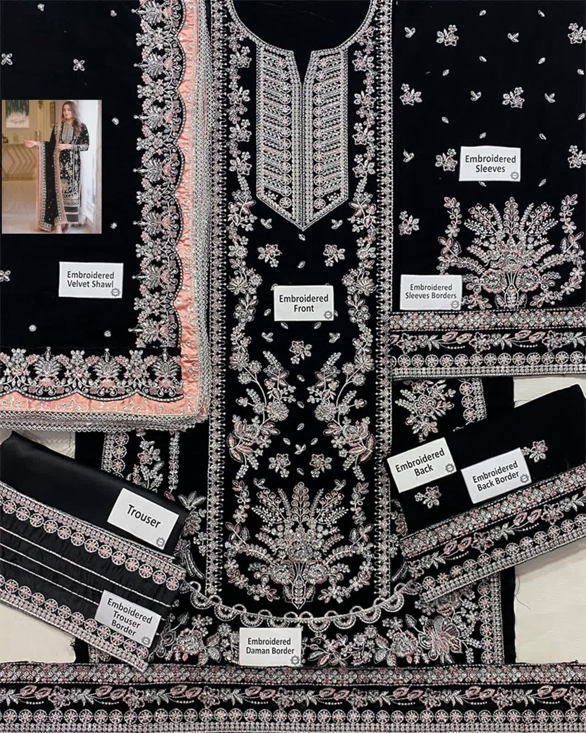 Aneelas LUXURY VELVET WEDDING COLLECTION