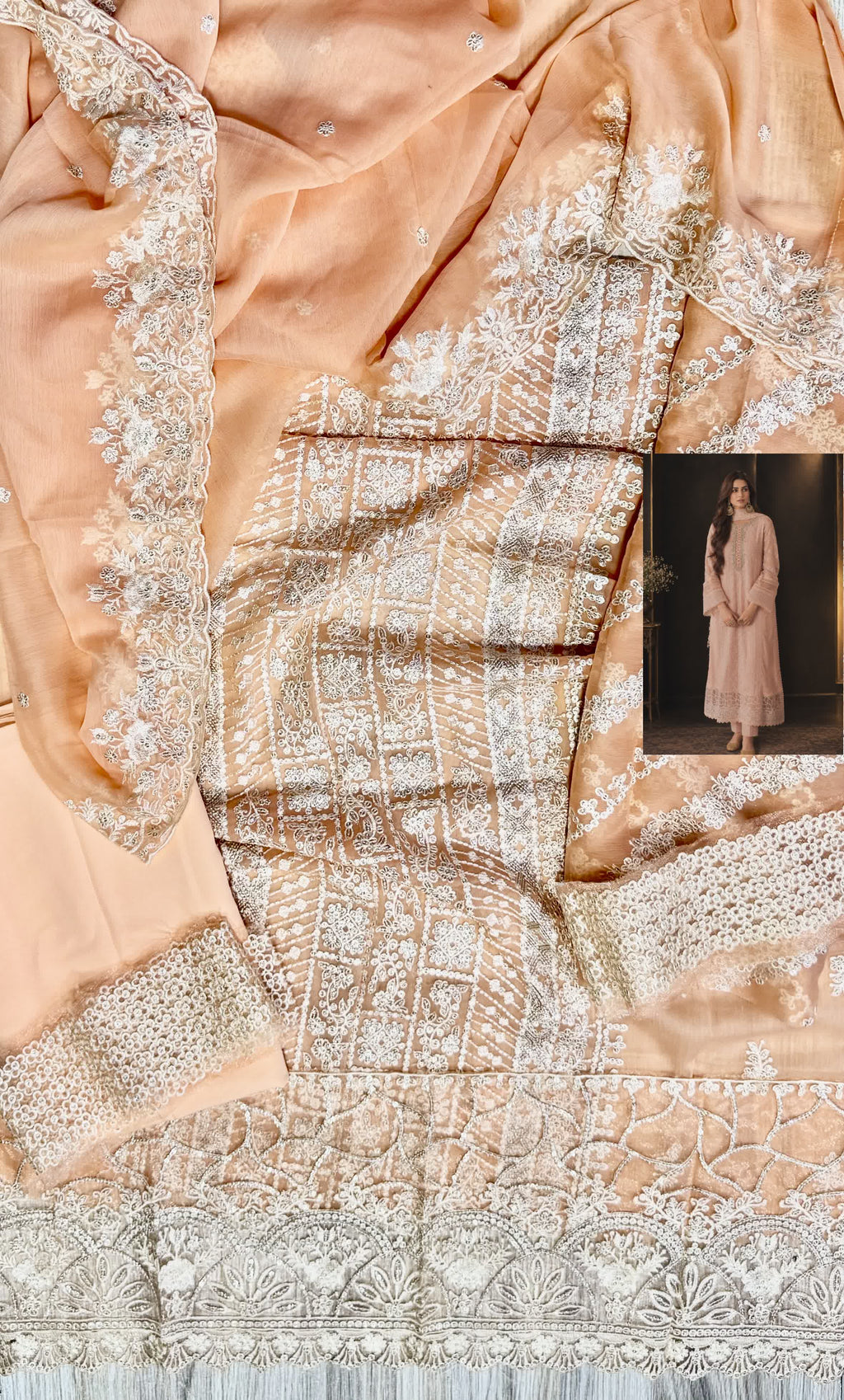 JZ EMBROIDERED CHIFFON COLLECTION