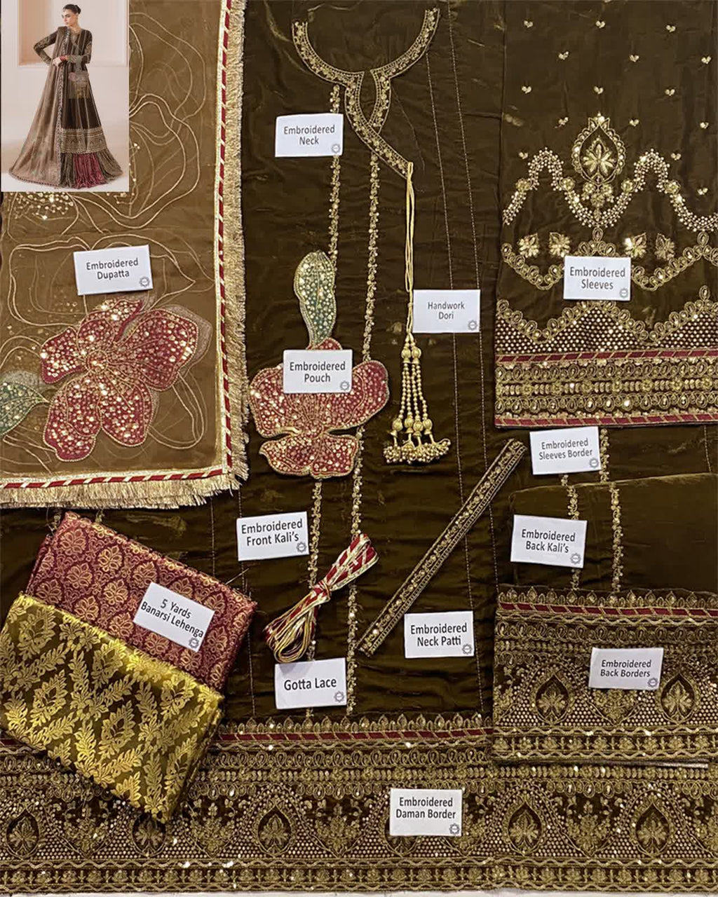Jazmin LUXURY VELVET WEDDING COLLECTION