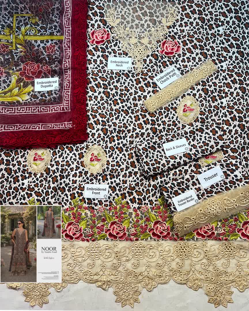 Noor by Sadia Asad LUXURY FORMAL SILK COLLECTION