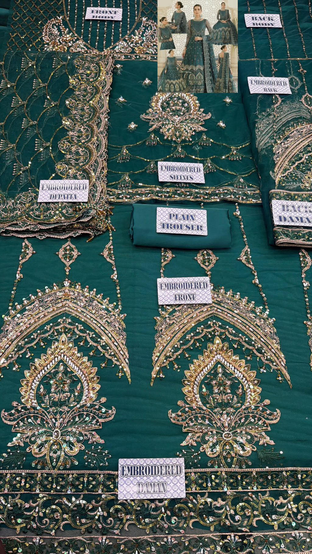 Akber Asalam Bridal Wedding Collection