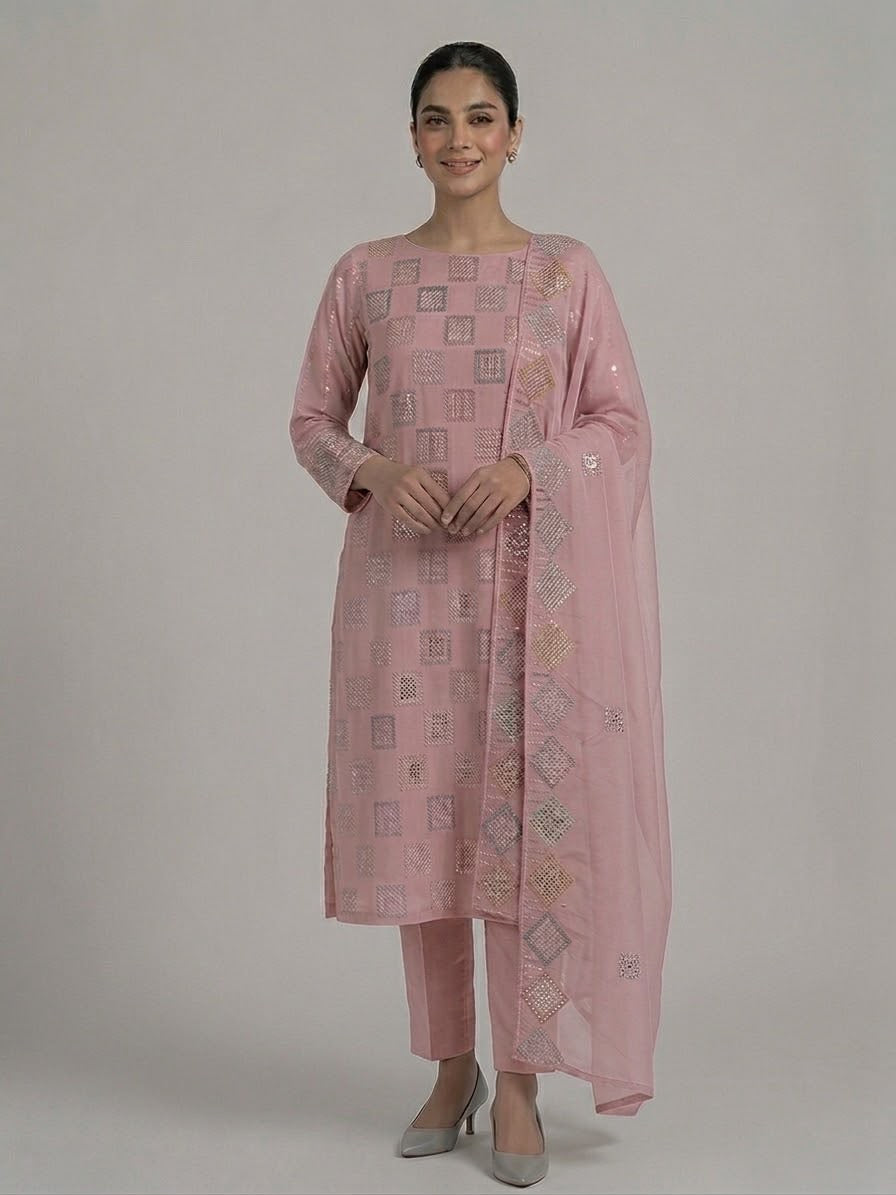 EMBROIDERED BEMBER CHIFFON COLLECTION