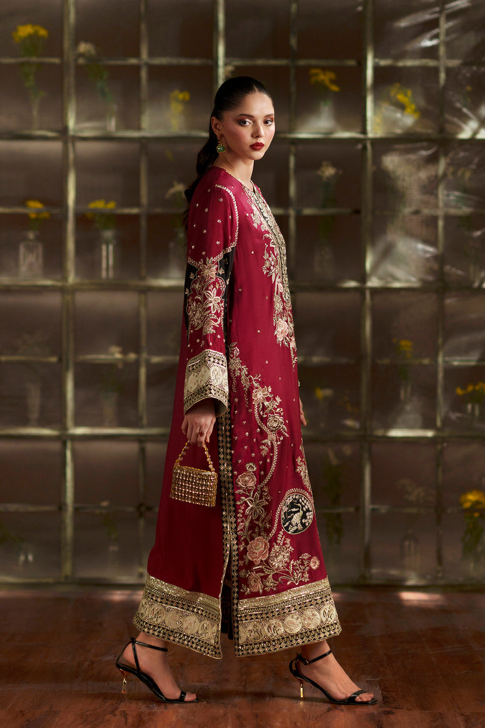 Ethinic Kaftan LUXURY FORMAL RAWSILK COLLECTION