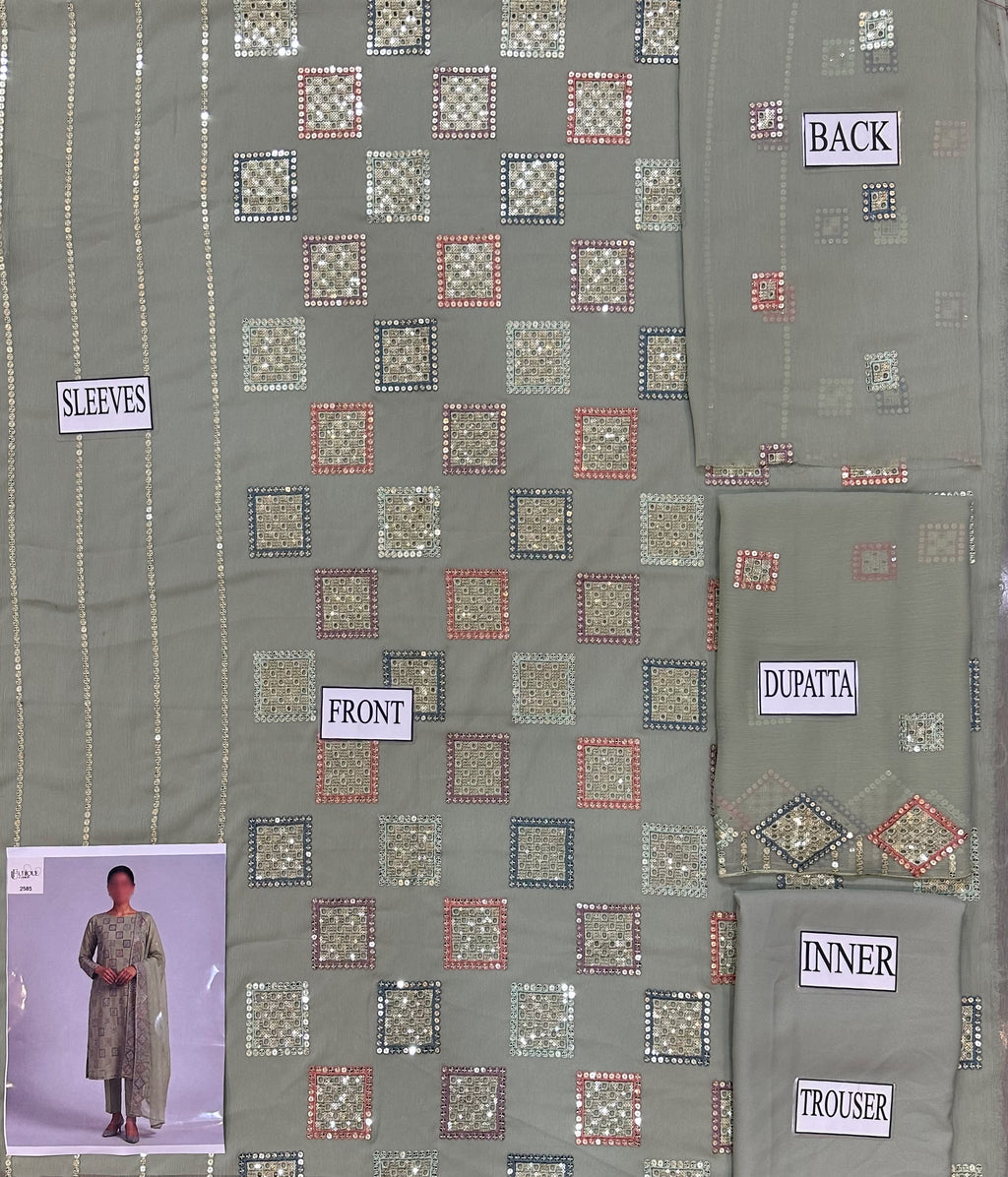 EMBROIDERED BEMBER CHIFFON COLLECTION
