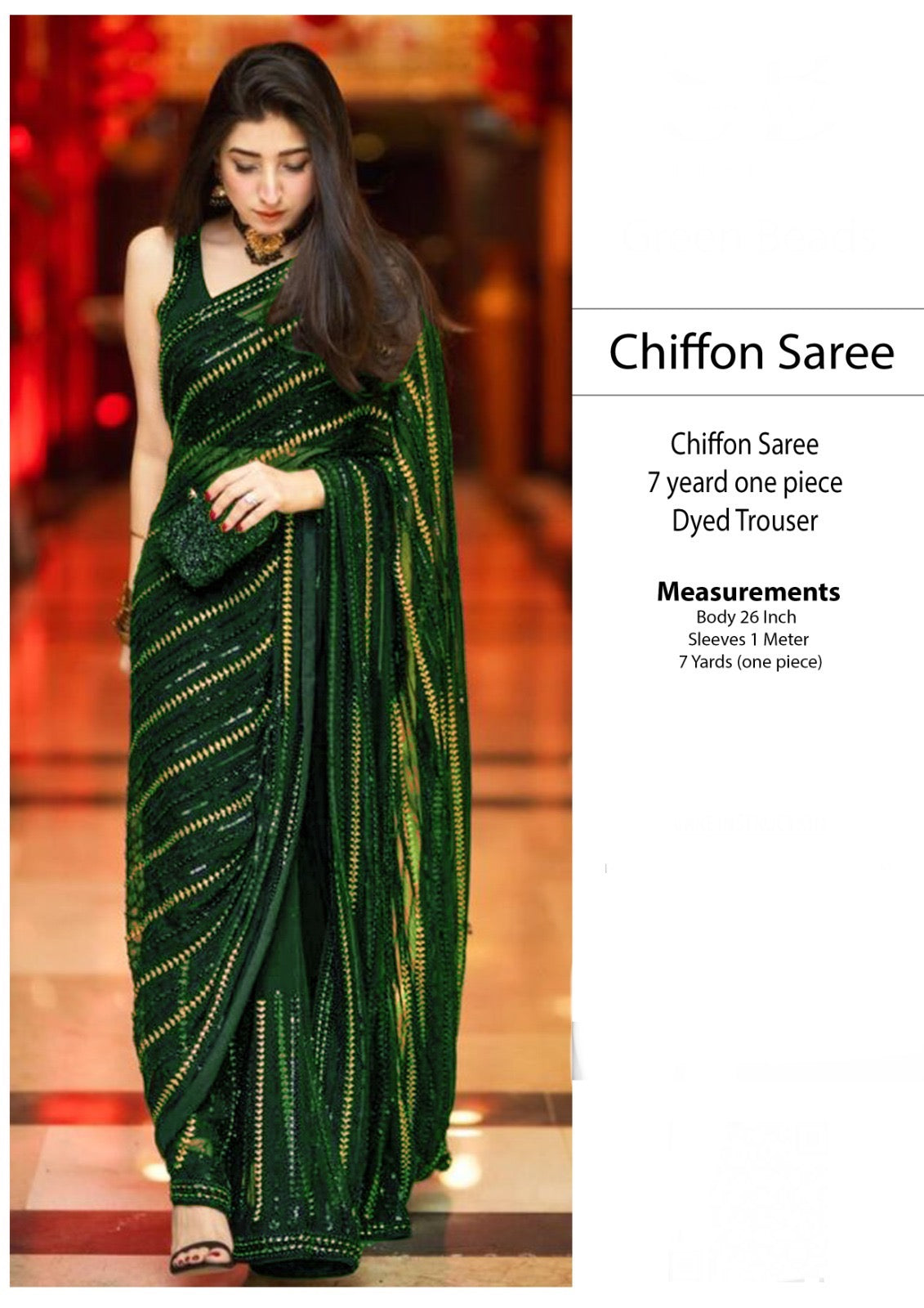 Chiffon Saree