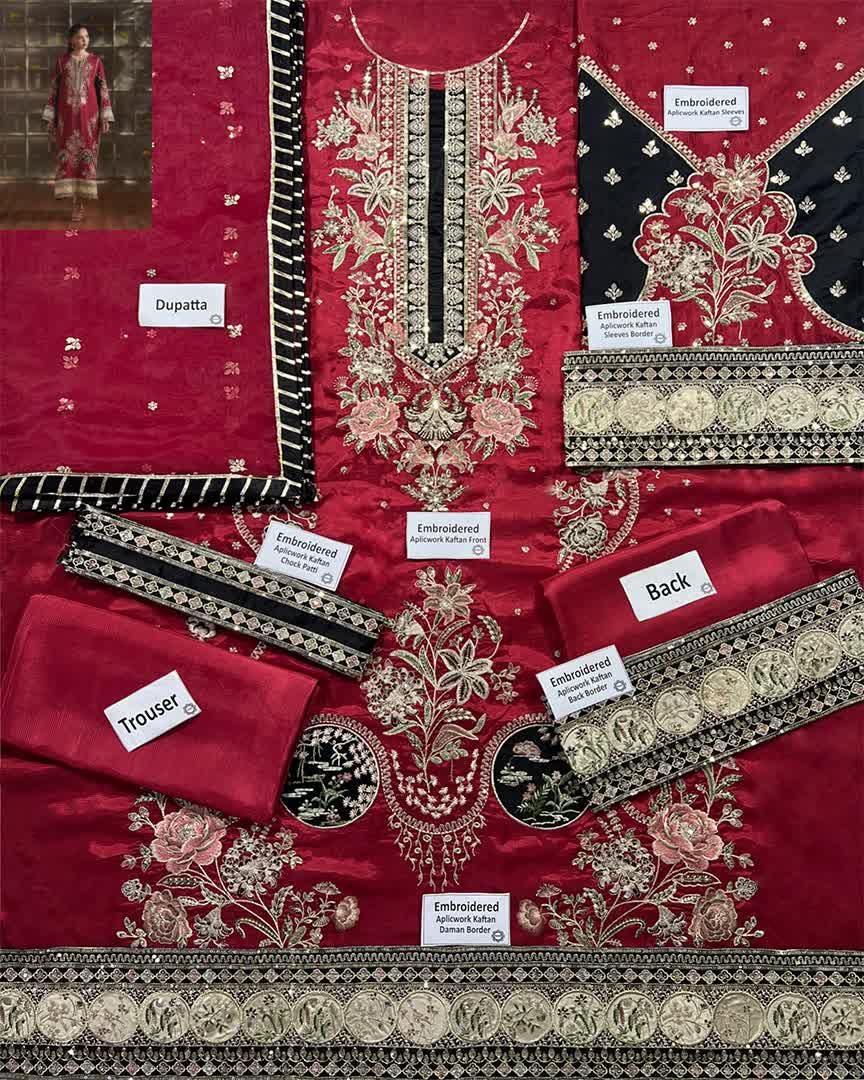 Ethinic Kaftan LUXURY FORMAL RAWSILK COLLECTION