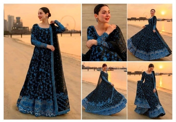 Faiza Saqlain LUXURY CHIFFON FROCK COLLECTION