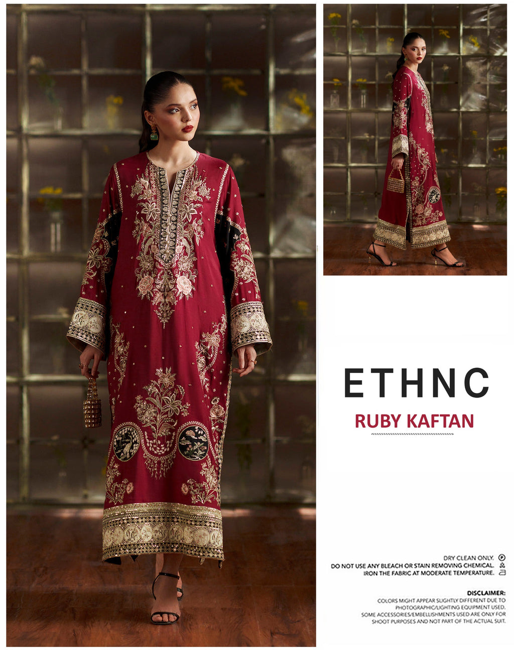 Ethinic Kaftan LUXURY FORMAL RAWSILK COLLECTION