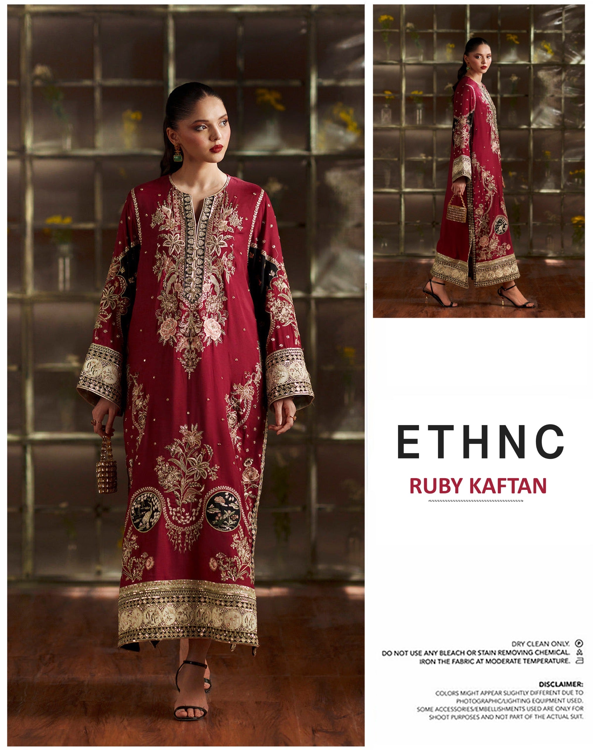 Ethinic Kaftan LUXURY FORMAL RAWSILK COLLECTION