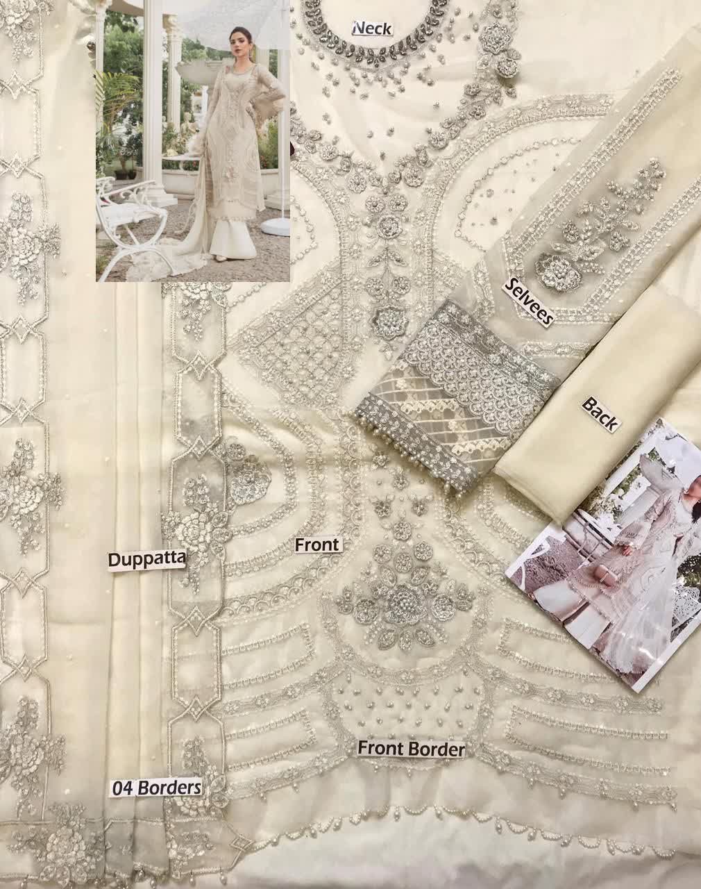 Maria B CHIFFON EMBROIDERED COLLECTION