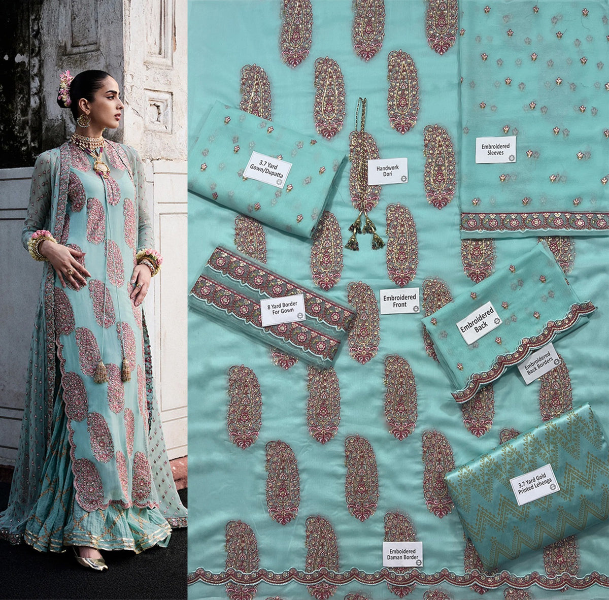 Hussain Rehar LUXURY FORMAL WEDDING GOWN COLLECTION