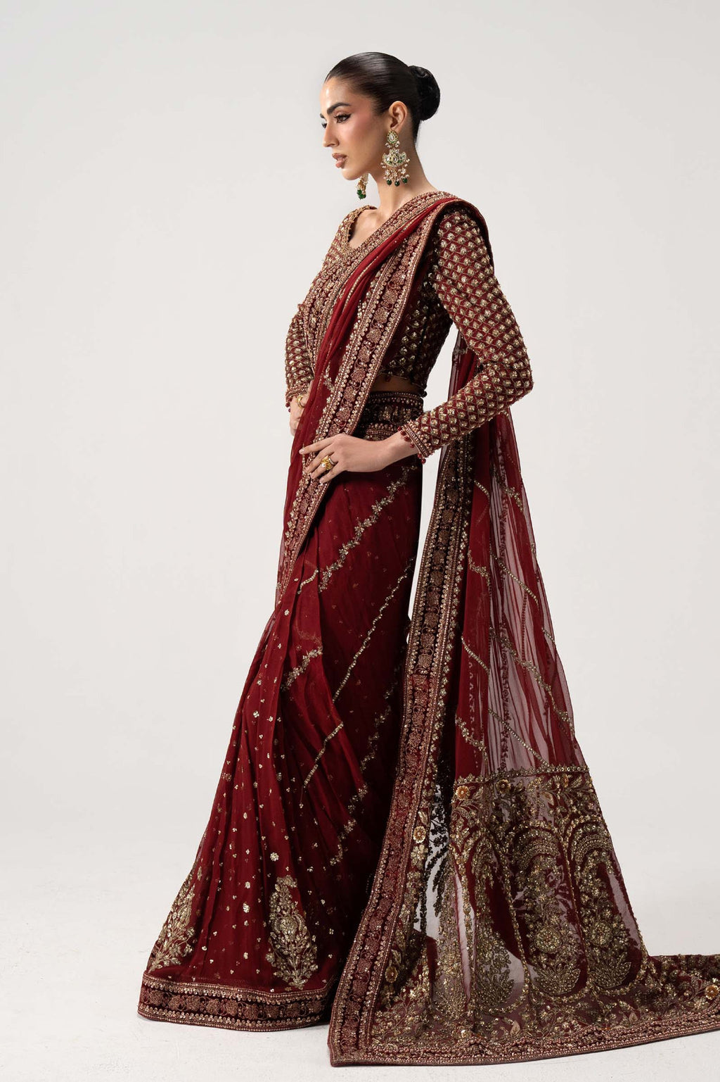 MARIA B LUXURY FORMAL WEDDING SAREE COLLECTION