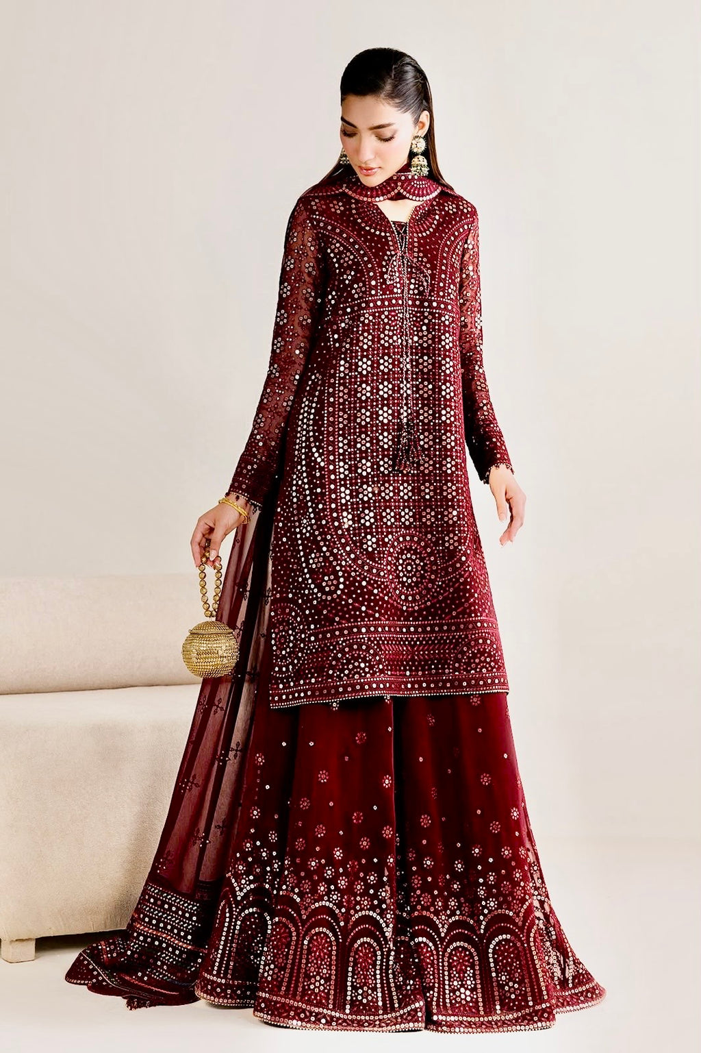 Barooque LUXURY EMBROIDERED CHIFFON COLLECTION