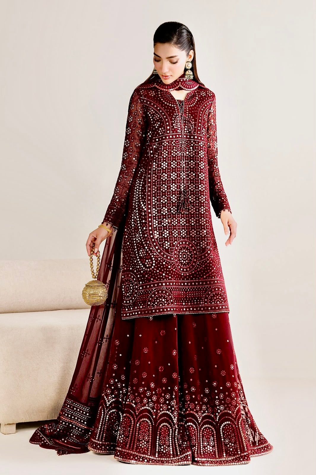 Barooque LUXURY EMBROIDERED CHIFFON COLLECTION